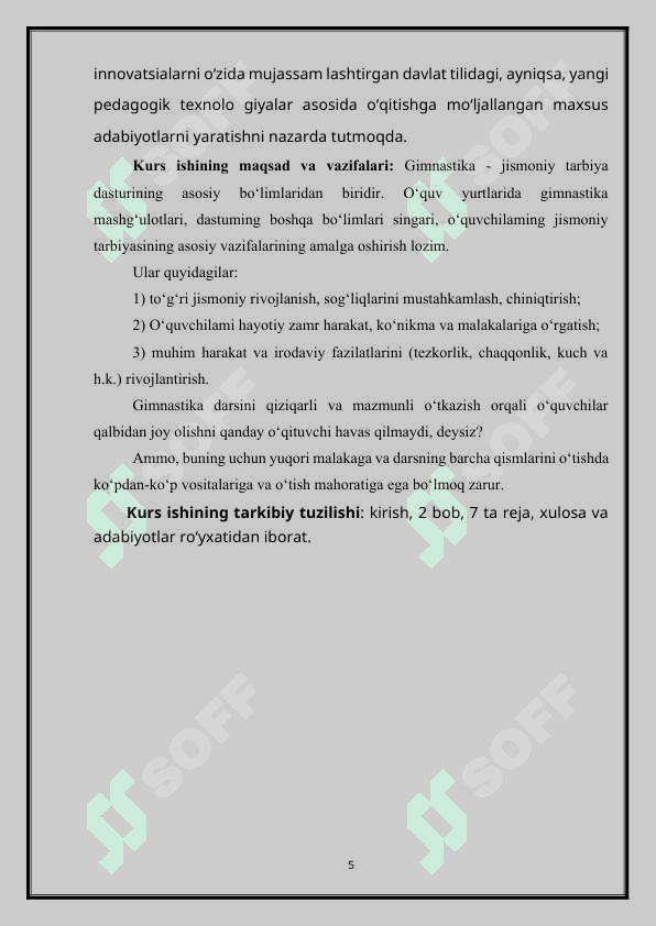 GIMNASTIKANI O’RGATISH VA TASHKIL ETISH METODLARI 5