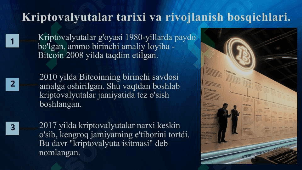 KRIPTOVALYUTALAR VA BLOKCHEYN TEXNOLOGIYALARINING IQTISODIYOTGA TA’SIRI 6