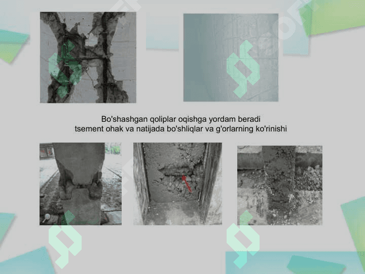 Foydalanilayotga temir beton  holatini texnik baxolash 6
