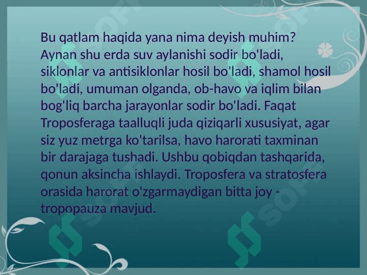 Olam haqida maʼlumotlar 6