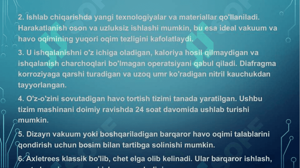BITEXNOLOGIK JARAYONLARDA QO’LLANILADIGAN JIHOZLAR 4