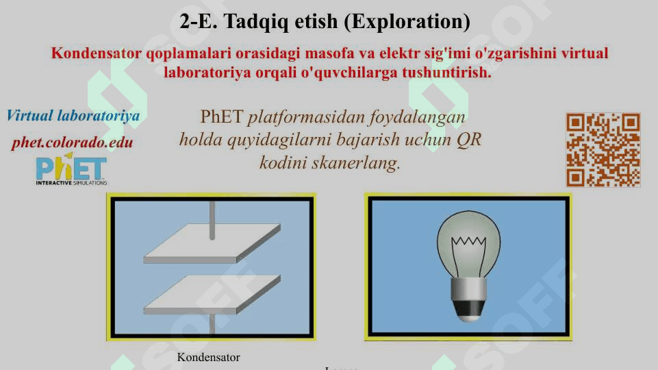 Kondensatorlarni parallel va ketma-ket ulash 5