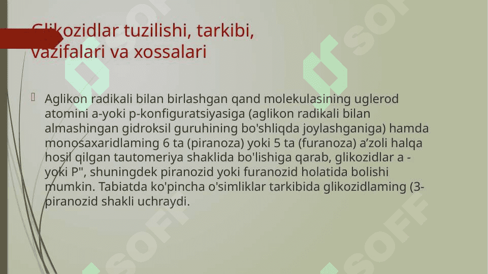 GLIKOZIDLAR 8