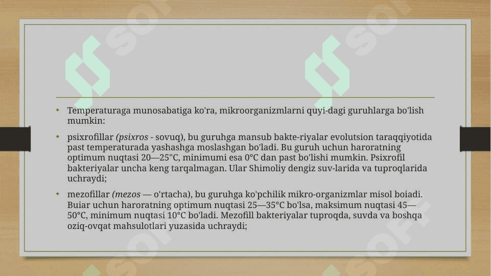 Mikroorganizmlarning tuproqdagi ekologik ahamiyati 3