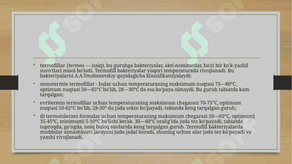 Mikroorganizmlarning tuproqdagi ekologik ahamiyati 4
