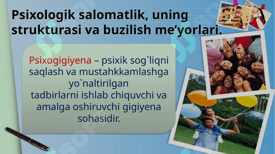 Psixologik salomatlik 4