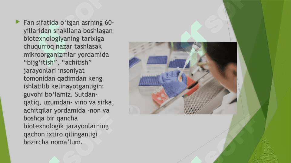 Biotexnologiya yoki biologik jarayonlar 2