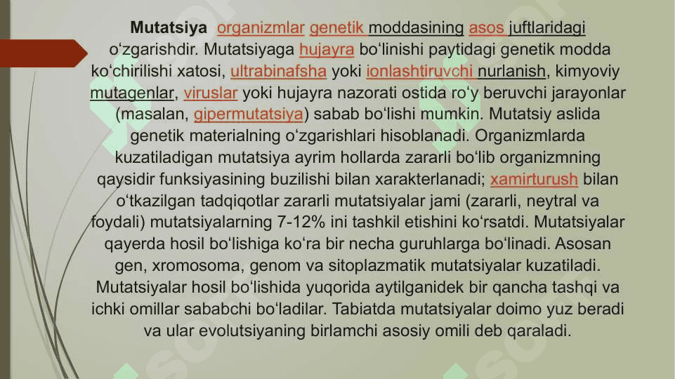Mutatsiya 3