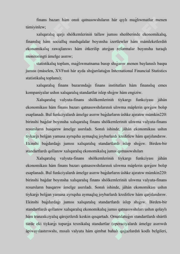 Finanslıq institutlar bazarı hám qatnasıwshıları.docx 5