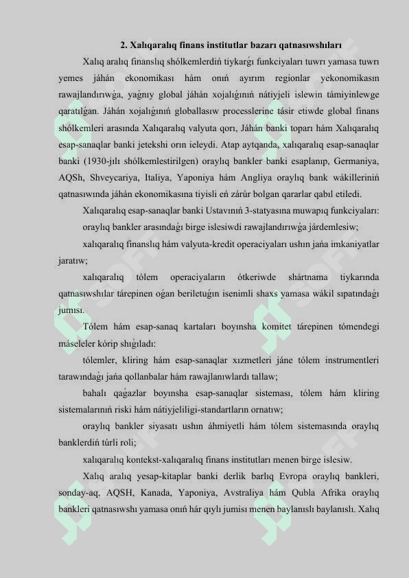Finanslıq institutlar bazarı hám qatnasıwshıları.docx 8