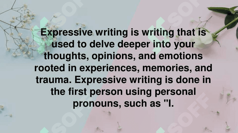 Personal (expressive) text 2