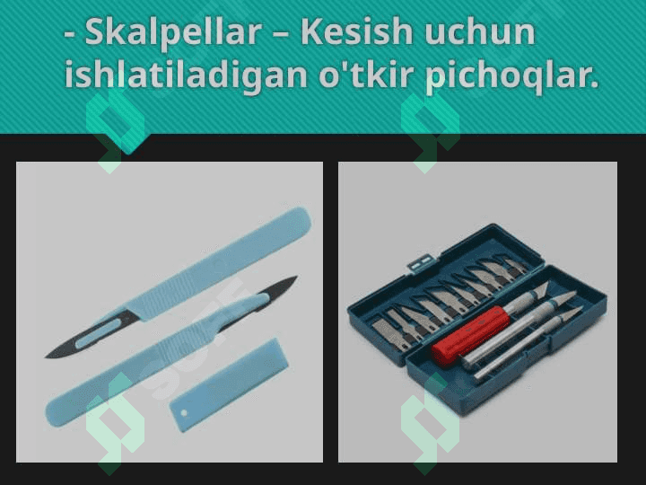 Tibbiyotda qoʻlaniladigan zamonaviy asbob uskunalar 5