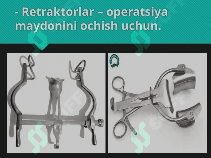 Tibbiyotda qoʻlaniladigan zamonaviy asbob uskunalar 8