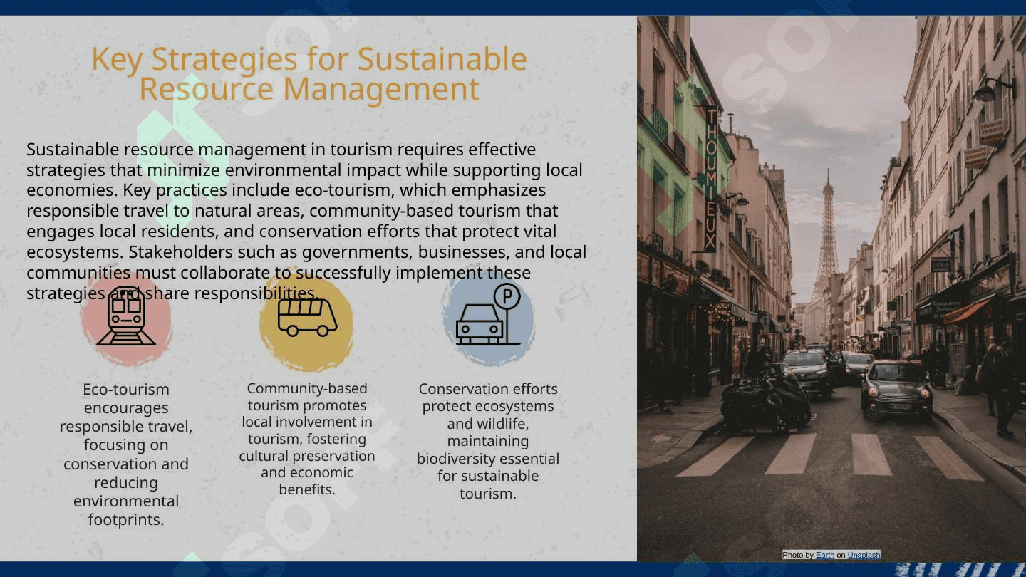 Tourism Resource Management 4