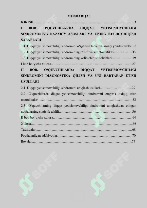 O‘quvchilarda diqqat yetishmovchiligi sindromi va uning kelib chiqish sabablari 2