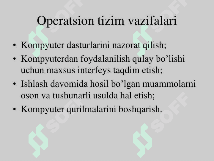 Operatsion tizim 4