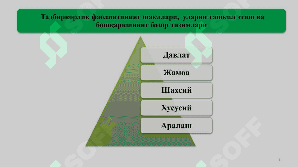 САМАРАЛИ БОЗОР САРИ 6