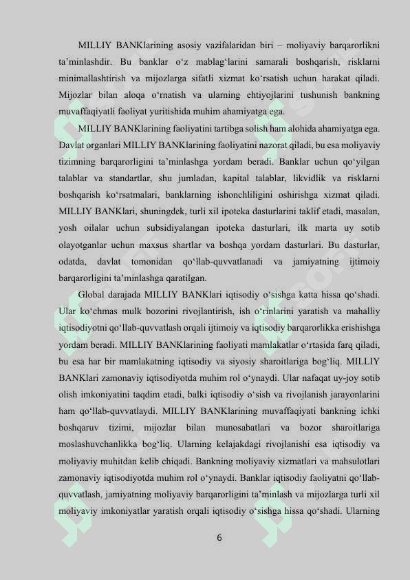MILLIY BANK 6