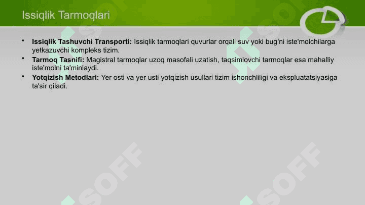 Markazlashgan issiqlik taʼminoti. Issiqlik punkti uskunalari 7