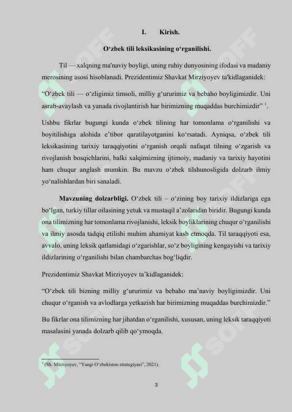 O‘ZBEK TILI LEKSIKASINING TARIXIY TARAQQIYOTI 3