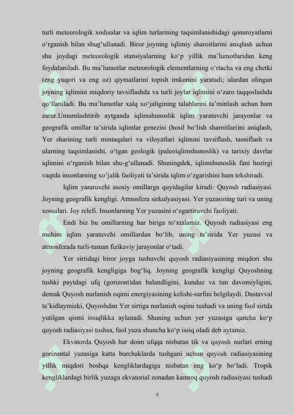 O'zbekiston iqlimi 5