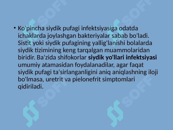 Bolalarda siydik yo‘llari infeksiyalari 5
