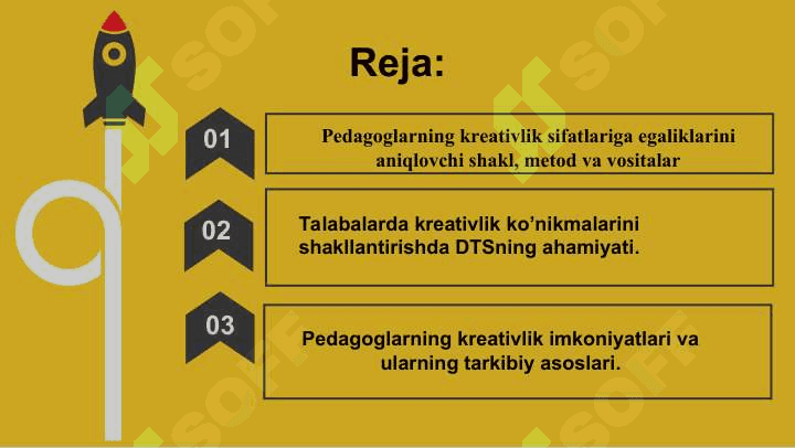 Pedagogning kreativlik  sifatlari va ijodiy tafakkurni rivojlantirish metod, vosita  va texnologiyalar 2