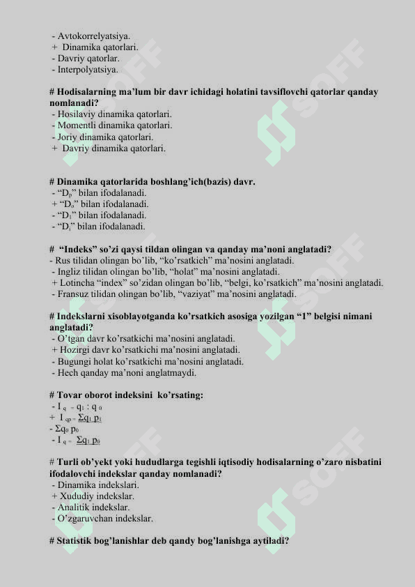 Statistika fani 6