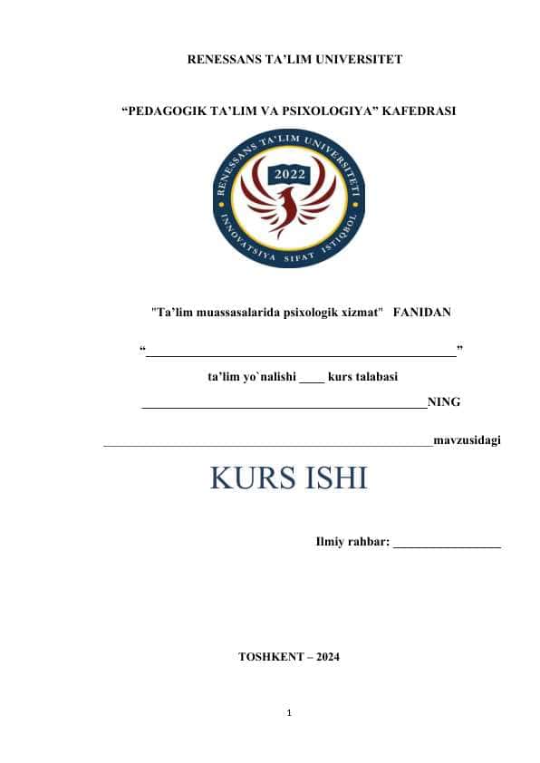 Shaxs nazariyalarini belgilovchi mezonlar.kurs ishi.docx