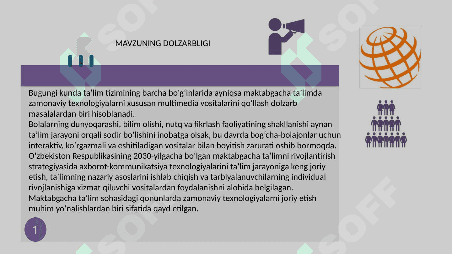 Maktabgacha ta'lim tashkilotlarida multimedia texnologiyalarni joriy etish.pptx 3