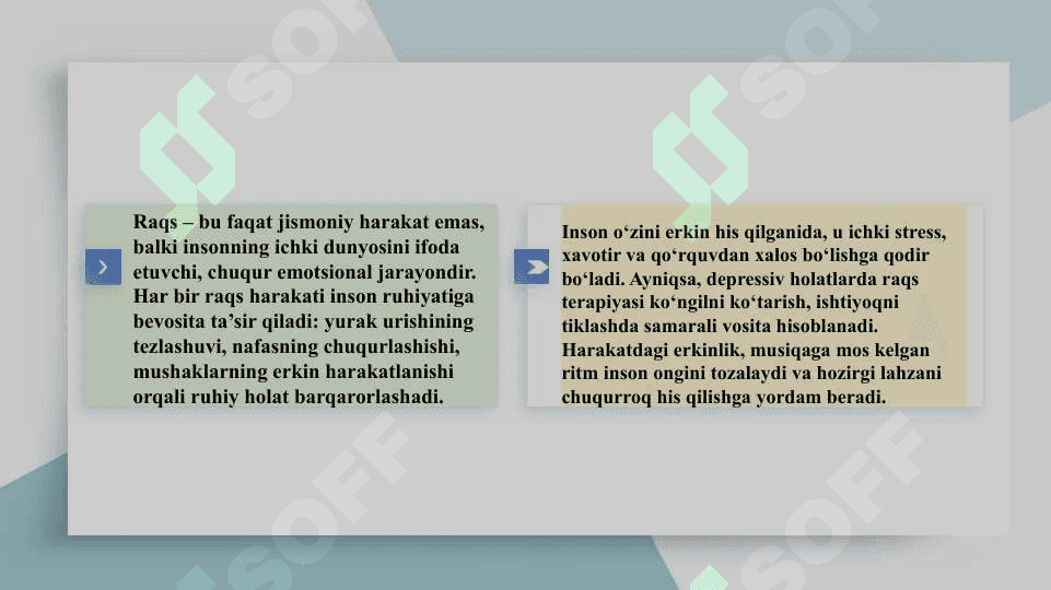 Raqs terapiyasi slayd 4
