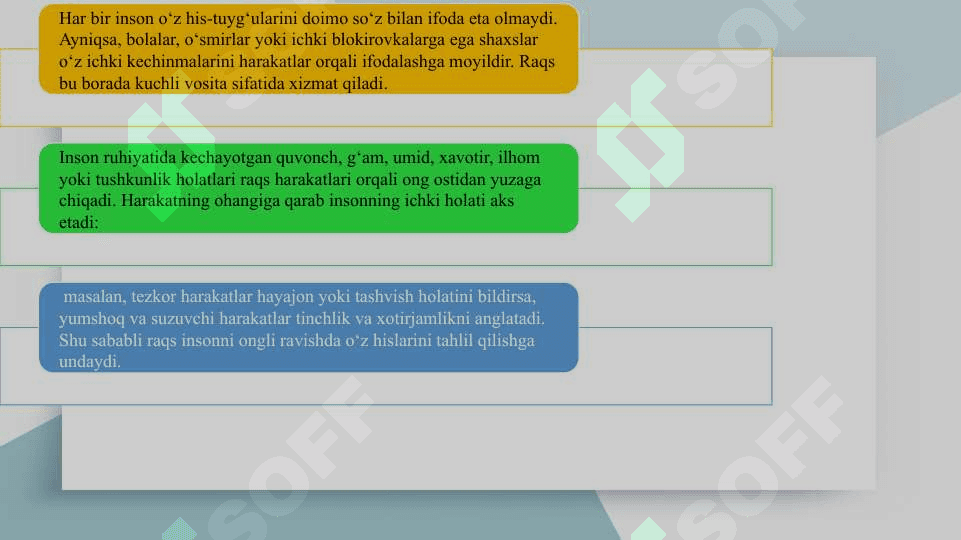 Raqs terapiyasi slayd 6