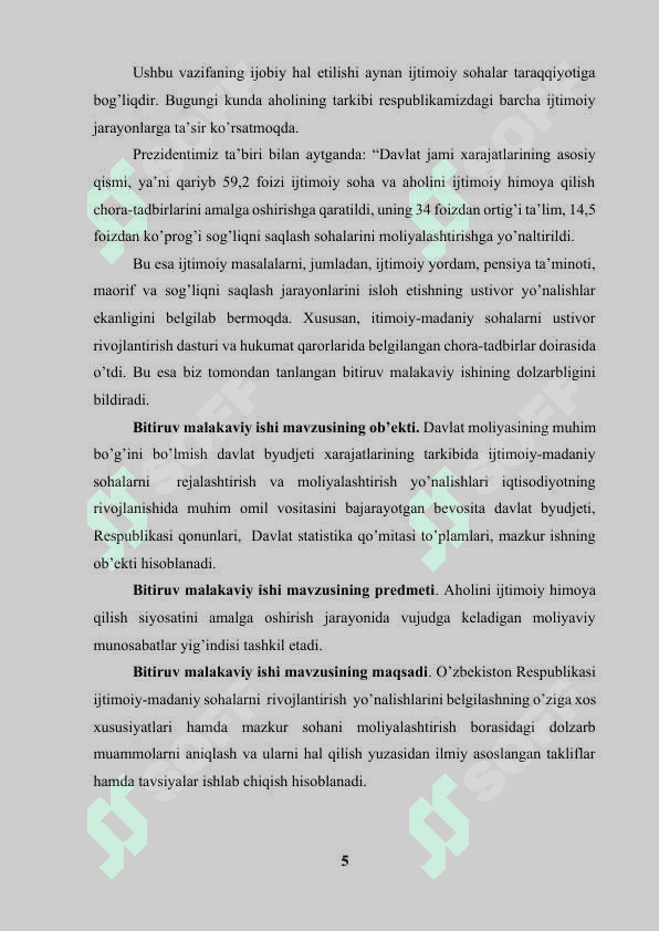Globallashuv sharoitida aholini ijtimoiy himoyalash tizimini takomillashtirish yo’nalishlari 3