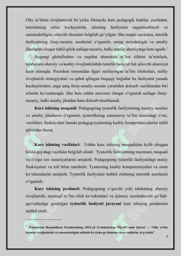 PEDAGOGNING TYUTORLIK FAOLIYATI 4