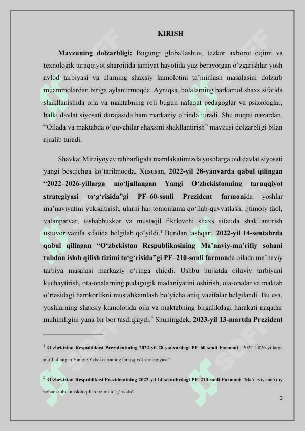 OILADA VA MAKTABDA O’QUVCHILAR SHAXSINI SHAKLLANTIRISH 3