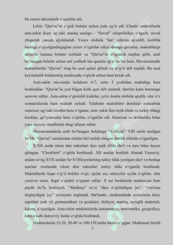 O‘zbek xalq pedagogikasida ijtimoiy pedagogik g‘oyalar 7