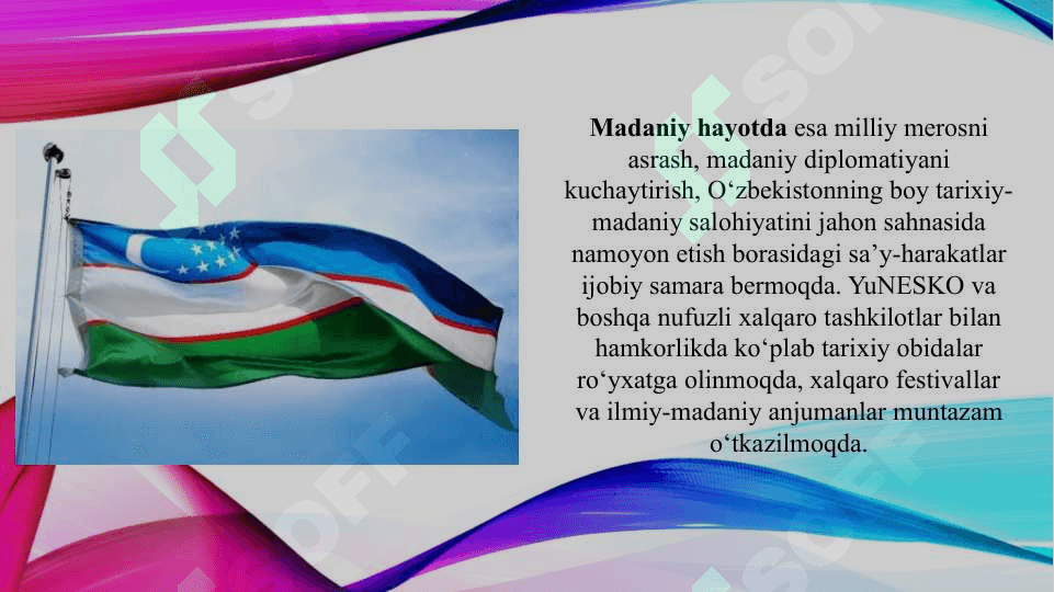 Yangi Oʻzbekiston ijtimoiy siyosiy iqtisodiy va madaniy hayotida roʻy berayotgan oʻzgarishlarning xalqaro reyting va indekslarda aks etishi (TAQDIMOT) 7