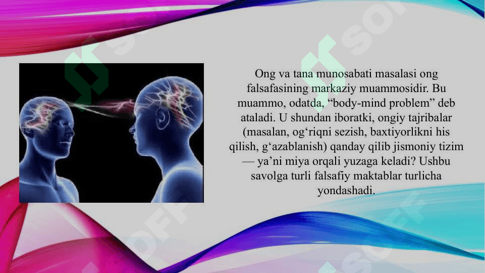 Ong falsafasi (TAQDIMOT) 4