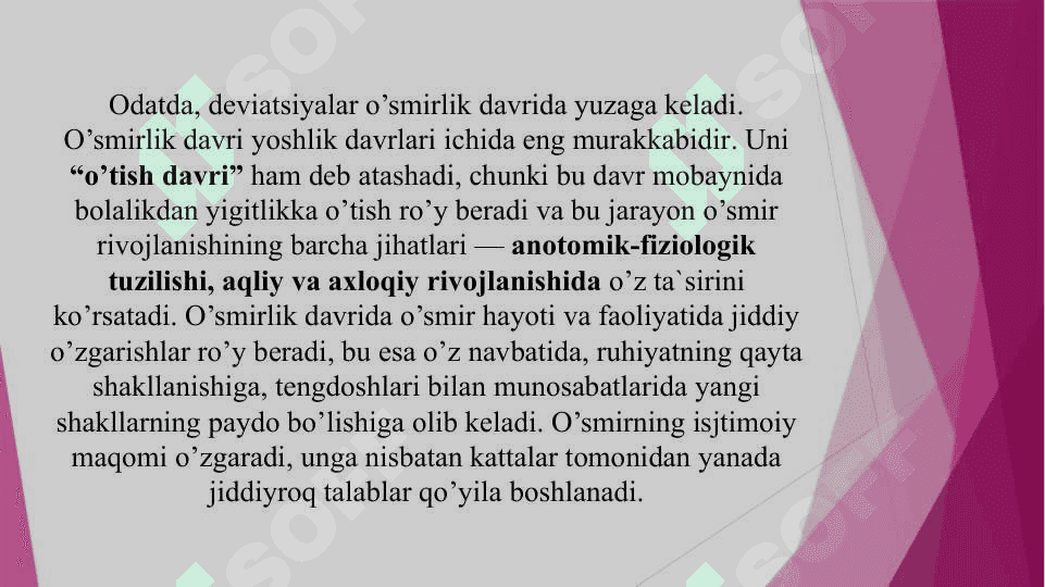 Yoshlar o’rtasida deviant xulq-atvor profilaktikasi (TAQDIMOT) 4