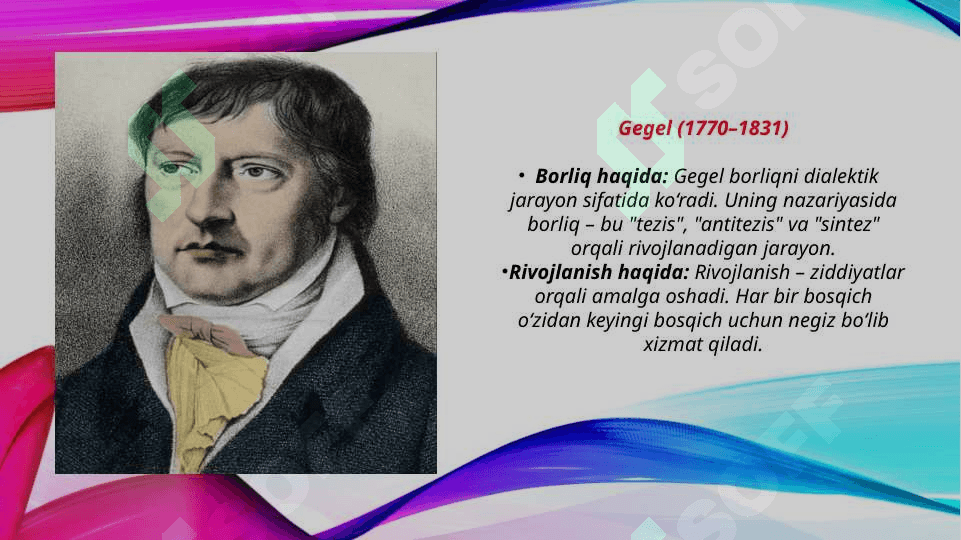 Borliq (ontologiya) va rivojlanish falsafasi (TAQDIMOT) 4