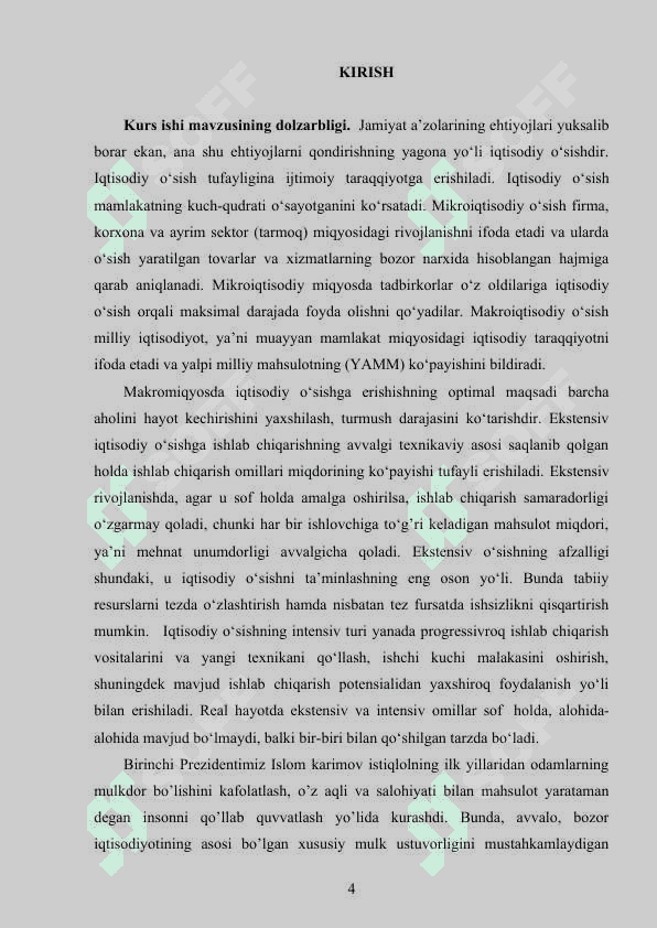 IQTISODIY RIVOJLANISH TO'G'RISIDAGI ASOSIY NAZARIYALAR 4