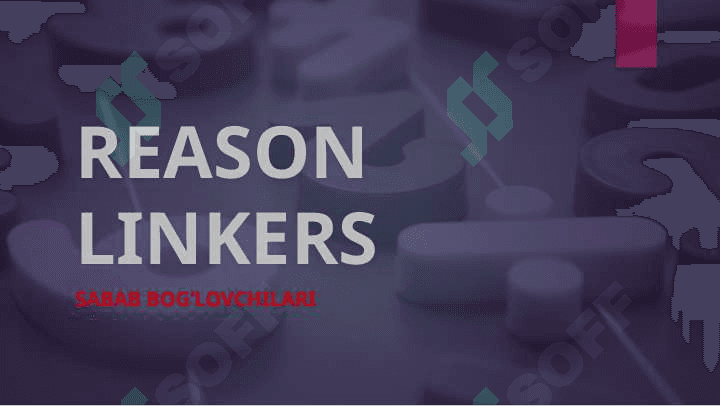 IELTS reason linkers 2