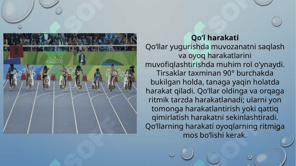 Yugurish texnikasi asoslari (TAQDIMOT) 5