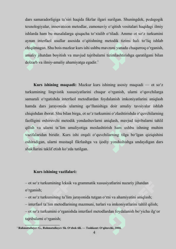 Ot so'z turkumini o'rganishda interfaol usullardan foydalanish (KURS ISHI) 4
