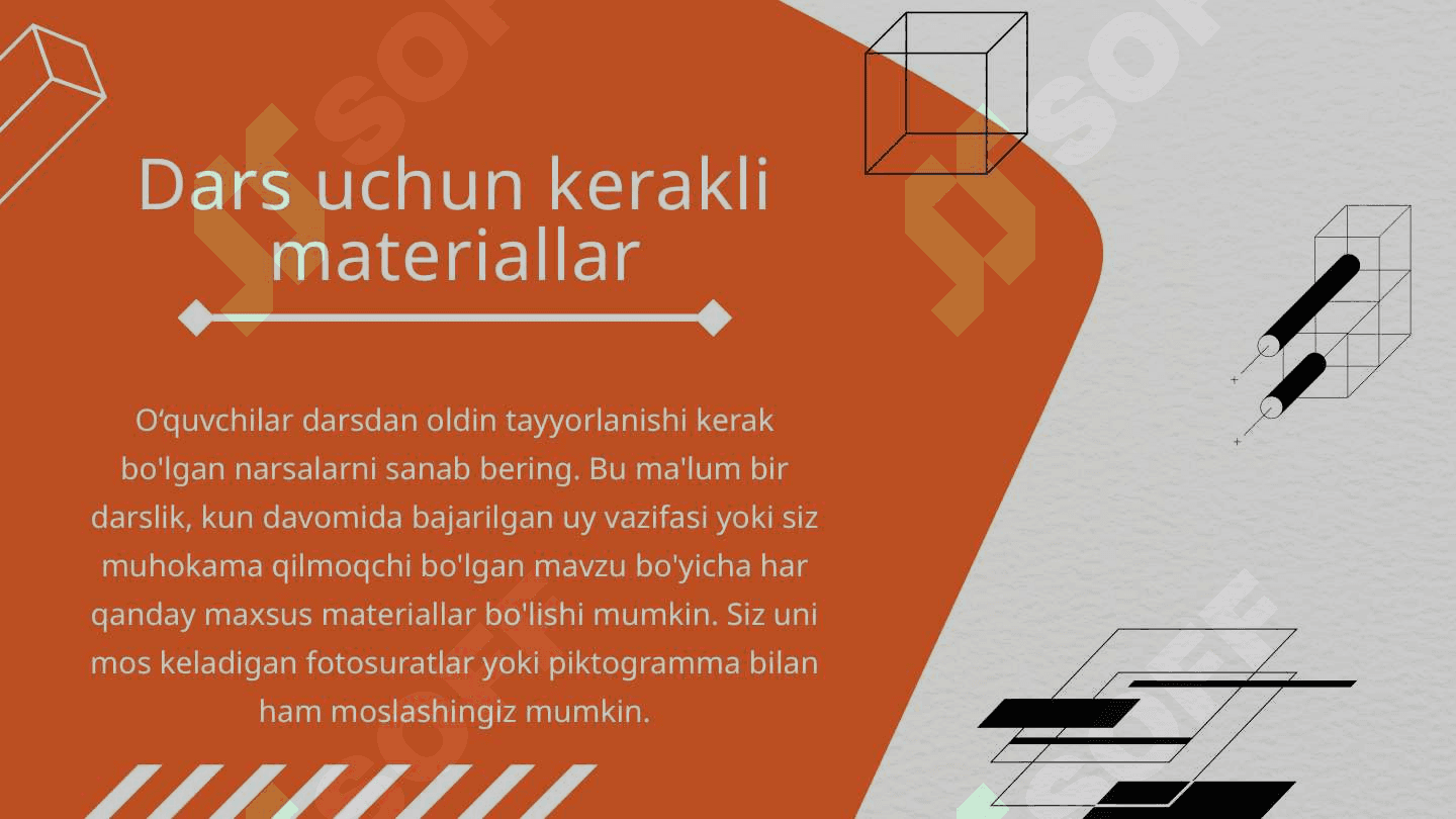 Geografiyani o’qitishda foydalaniladigan dars tiplari va turlari. 3