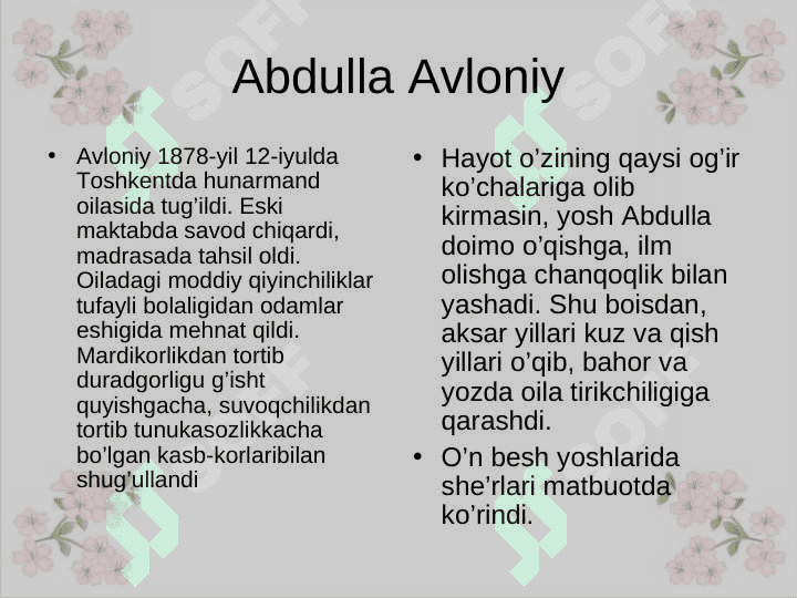 Abdulla avloniy haqida 2