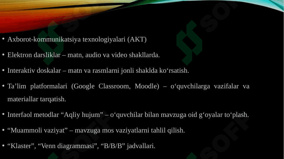 Ona tili darslarida qo'llaniladigan texnologiyalar 3