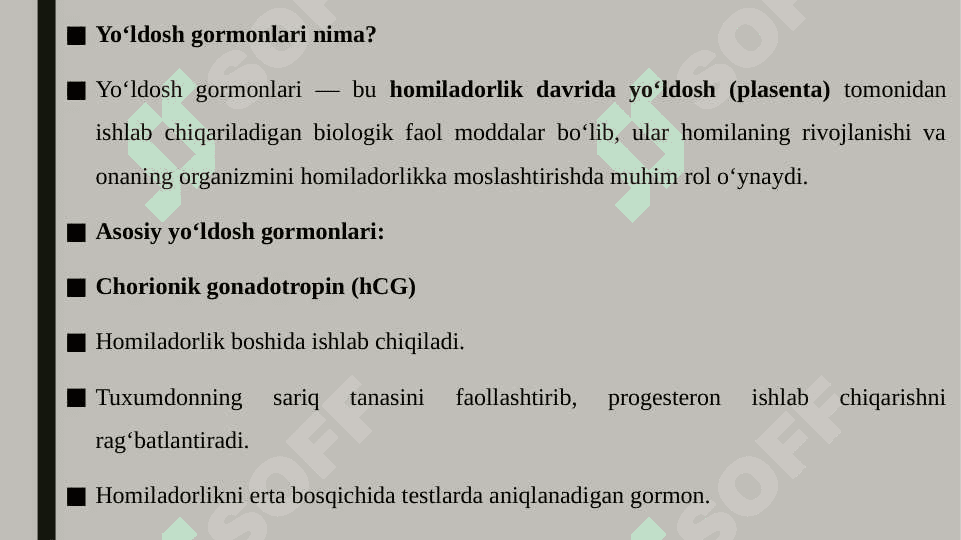Yo'ldosh gormonlari 3