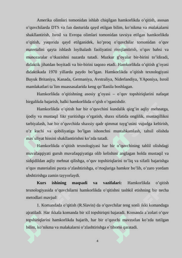 LOYIHALASHTIRISH TEXNOLOGIYASI HAMKORLIKNI taminlashning noyob vositasi 4