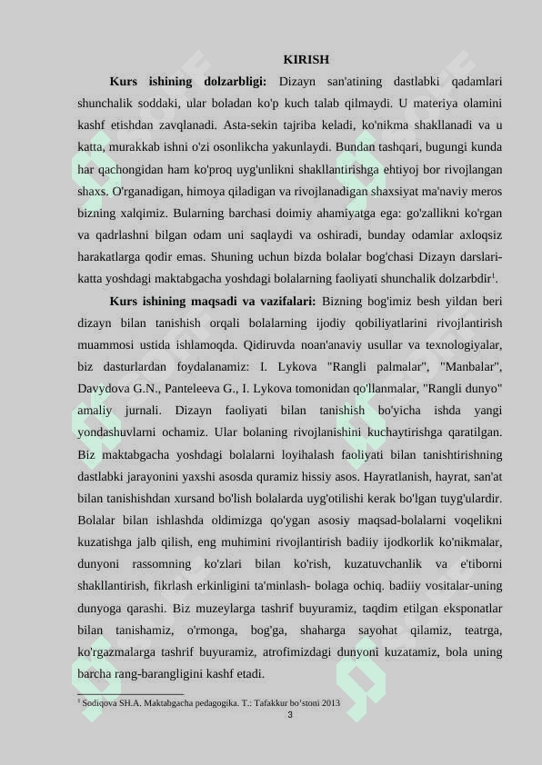 MAKTABGACHA TA’LIM TASHKILOTLARIDA BOLALARNING DIZAYN FAOLIYATI 3